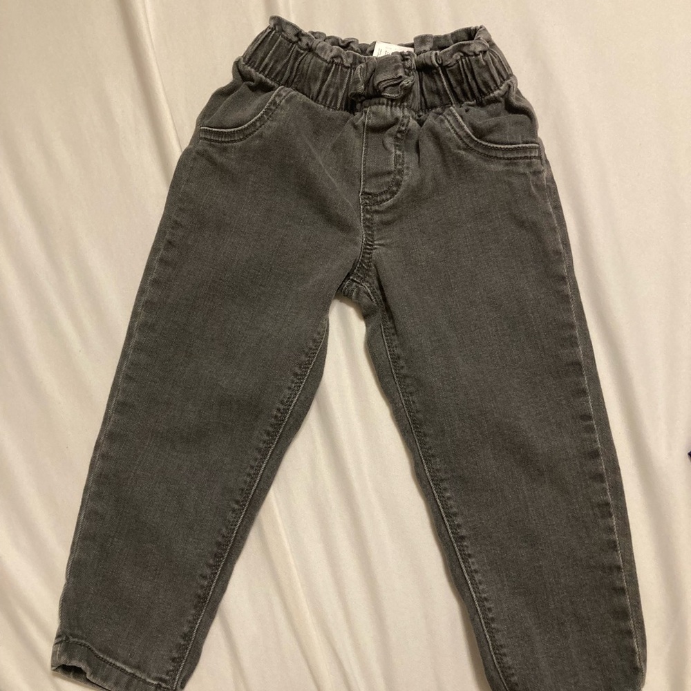 Carter's light black Elastic Waist Jeans for Everyday Comfort